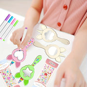 WhimsyReflections - DIY enhjørningsspejl med håndmalet design 2