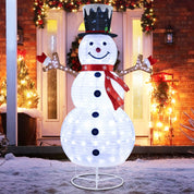 WinterGlow – Oplyst pop-up snemandsdekoration til græsplæne eller veranda 1
