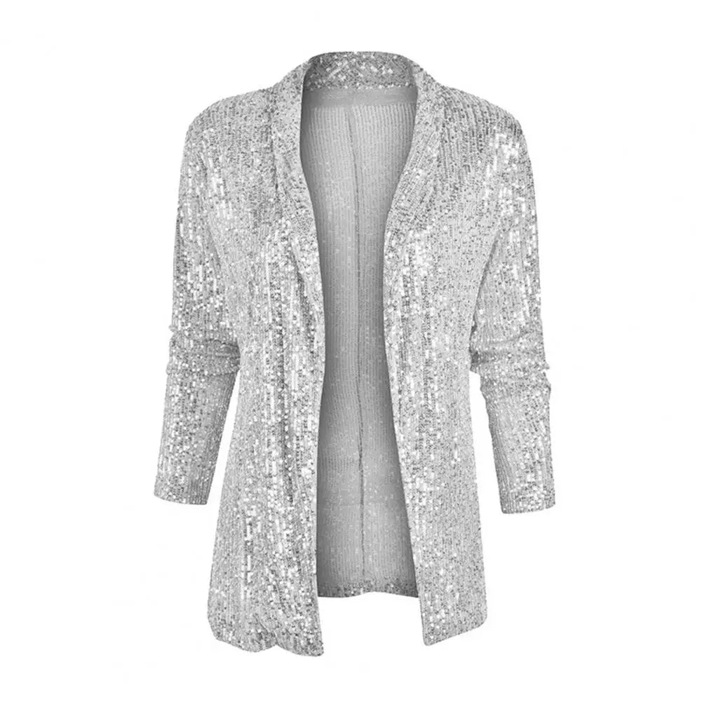 Freya | Funklende Pailletter Blazer – Elegant og Glamourøs