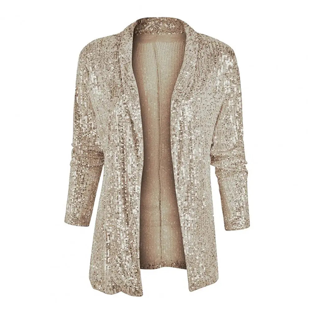 Freya | Funklende Pailletter Blazer – Elegant og Glamourøs
