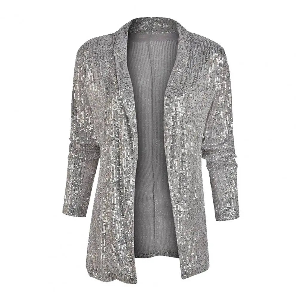 Freya | Funklende Pailletter Blazer – Elegant og Glamourøs