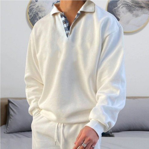 Wylder | Herresweater med krave 5