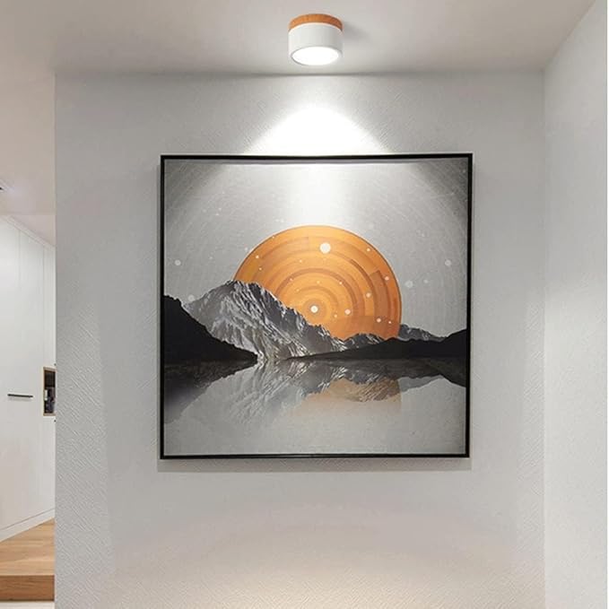 ZylisGlühen: Enkel, cylindrisk LED-loftlampe til målrettet belysning 6