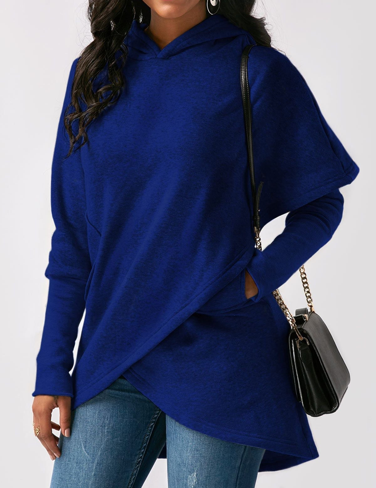 Cornelia | Trendy Asymmetrisk Hoodie