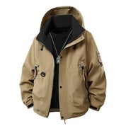 Unisex skijakke med hætte | lange ærmer