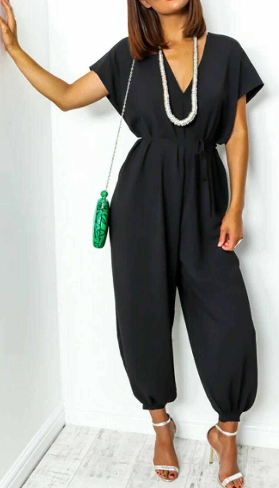 Celine | AFSLAPPET JUMPSUIT