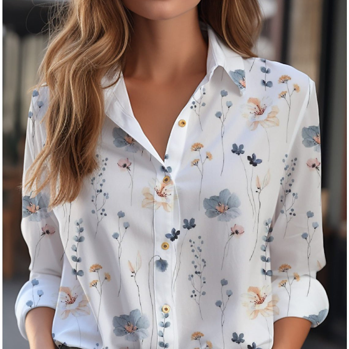 Florien | Blomsterprint Bluse