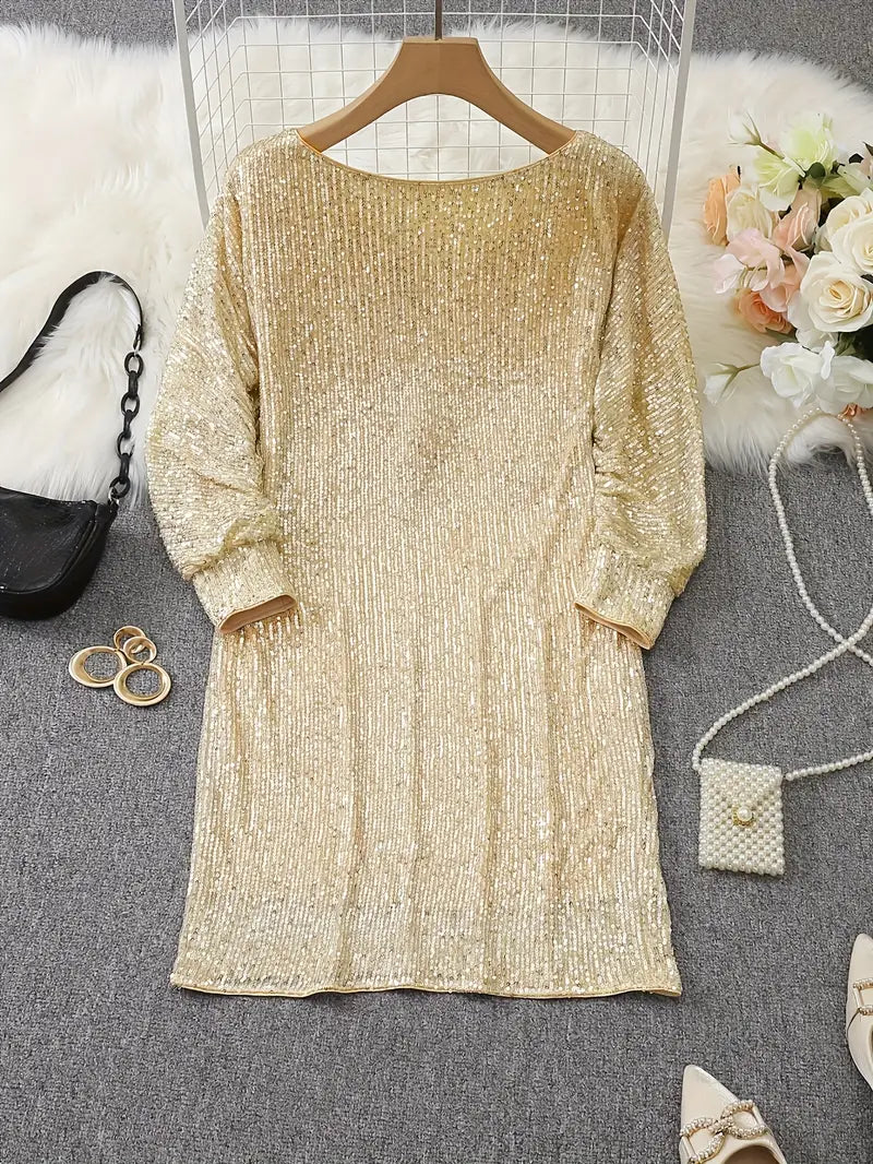 Isla | Elegant glimmerkjole til et festligt look