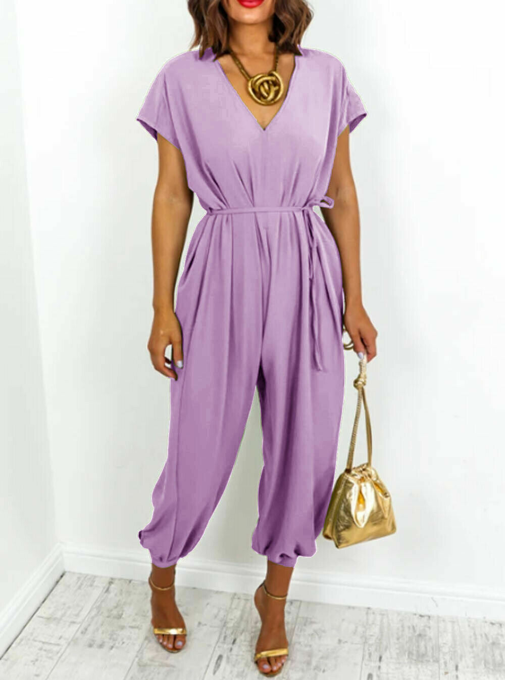 Celine | AFSLAPPET JUMPSUIT
