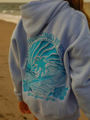 Sunshine | Trendy Dame Hoodie – Komfortabel og Stilfuld