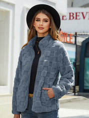 Maya | Blød Varm Fleece Jakke til Damer