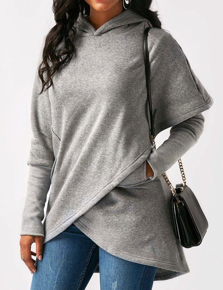 Cornelia | Trendy Asymmetrisk Hoodie