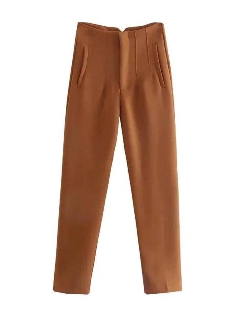Jolien | Elegante Casual Krølfri Bukser