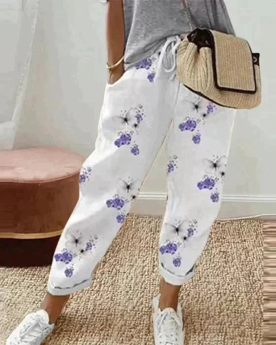 Malika - Trendy afslappede damebukser til et stilfuldt look