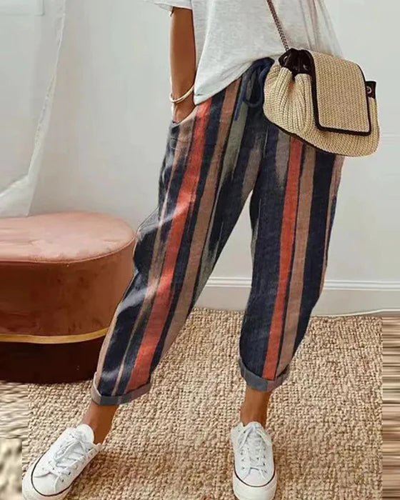 Malika - Trendy afslappede damebukser til et stilfuldt look