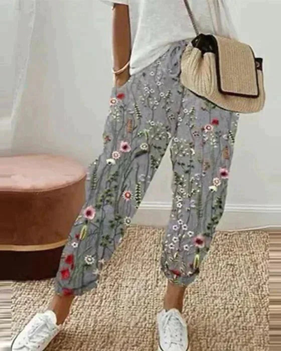 Malika - Trendy afslappede damebukser til et stilfuldt look
