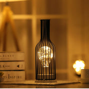 GlowPulse | Industrielt inspireret rustik bordlampe
