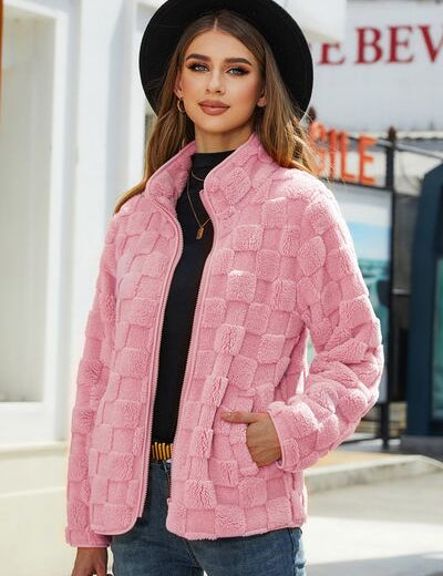 Maya | Blød Varm Fleece Jakke til Damer