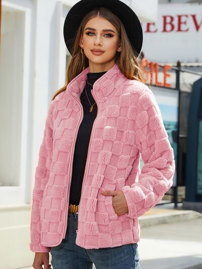 Maya | Blød Varm Fleece Jakke til Damer