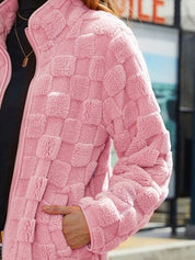Maya | Blød Varm Fleece Jakke til Damer