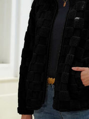 Maya | Blød Varm Fleece Jakke til Damer