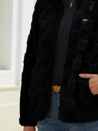 Maya | Blød Varm Fleece Jakke til Damer