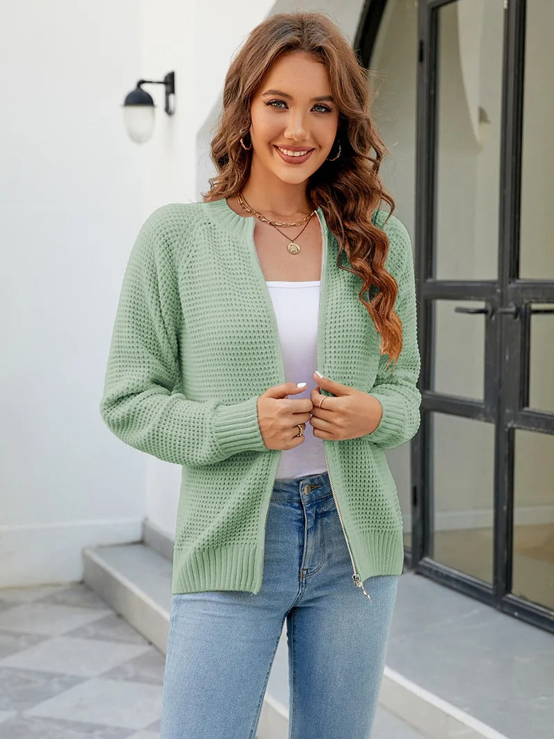 Fay | Stilfuld Casual Vest med Lynlås til Damer