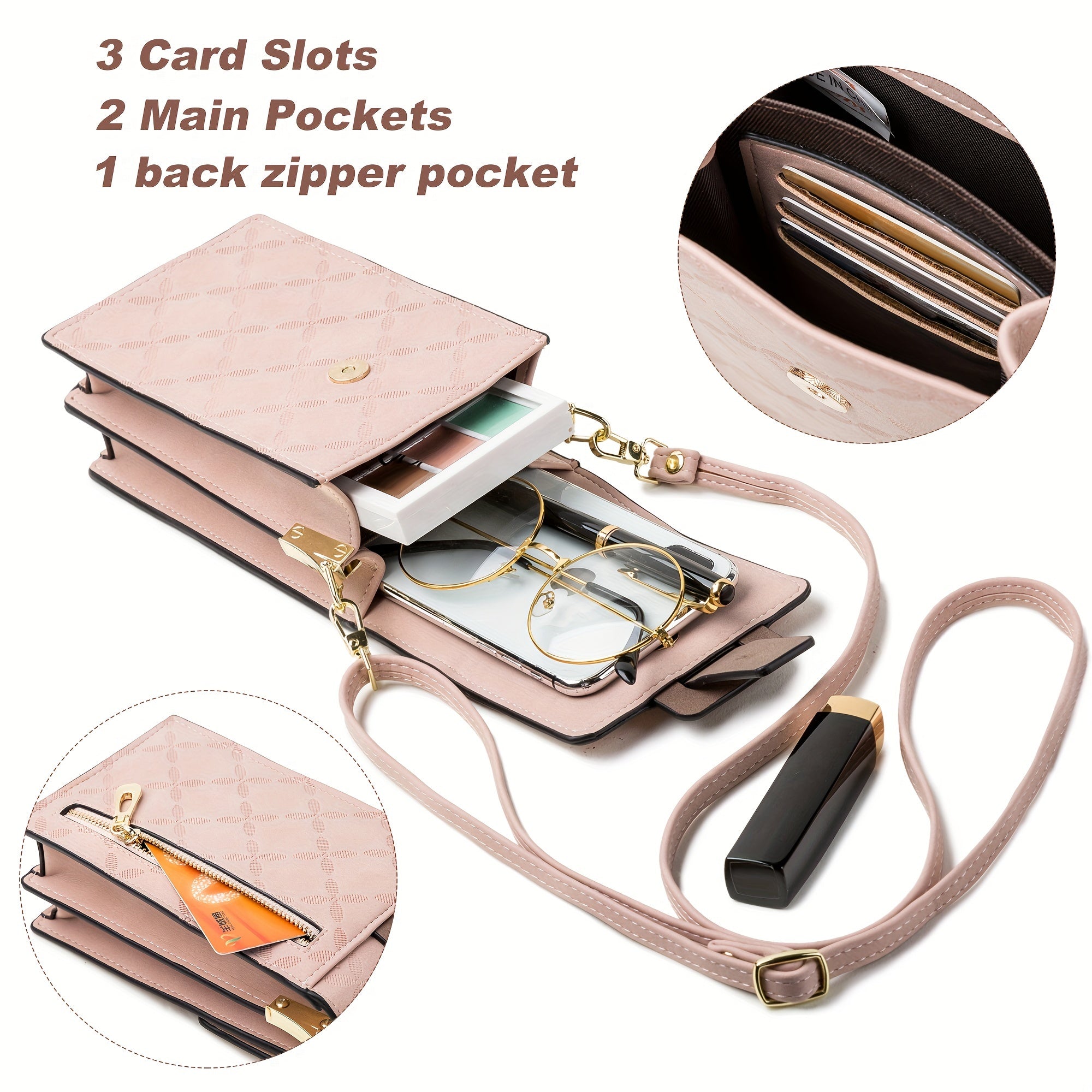 Lily | Kompakt Anti-Diebstahl Crossbody Taske