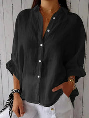 Cheryl | Stilfuld Linnedamebluse