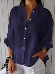 Cheryl | Stilfuld Linnedamebluse