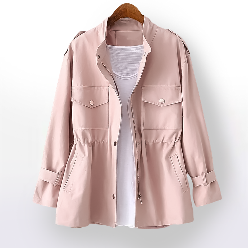 Angelien | Stilfuld Casual Trenchcoat til Damer