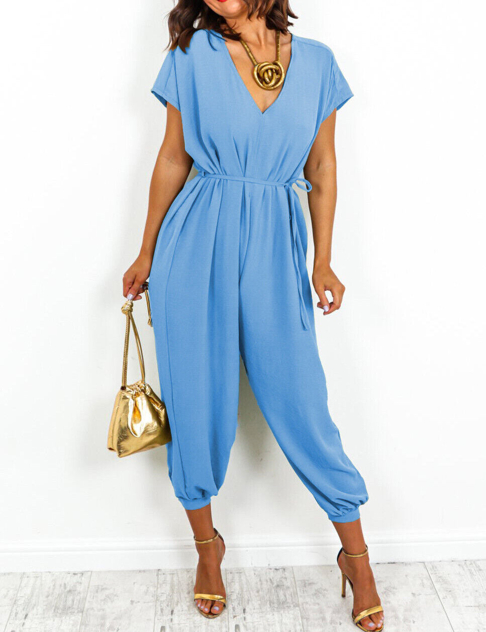 Celine | AFSLAPPET JUMPSUIT