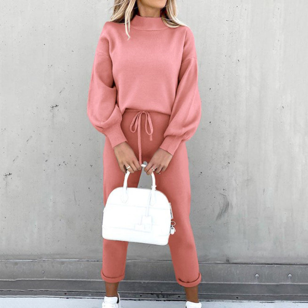 Abigail | Komfortabel og Stilfuld Premium Loungewear Sæt til Damer