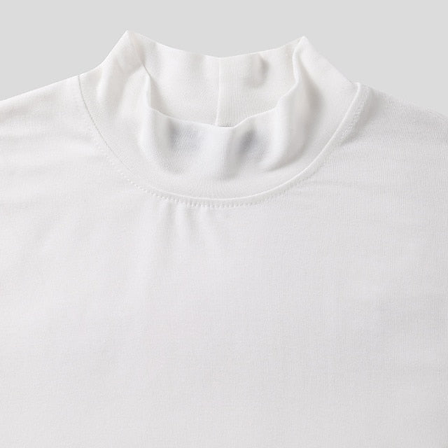 Dorian | Stilfuld Casual Rullekrave T-shirt