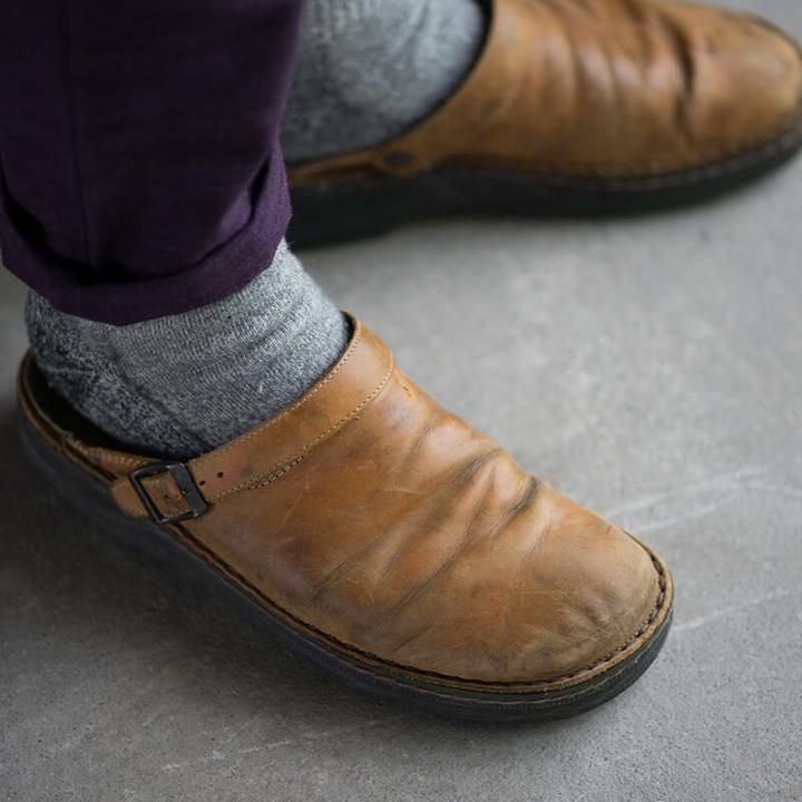 UrbanStep | Luxe lædertræsko til mænd - ultimativ komfort, trendy design, nemme at tage på afslappede sko