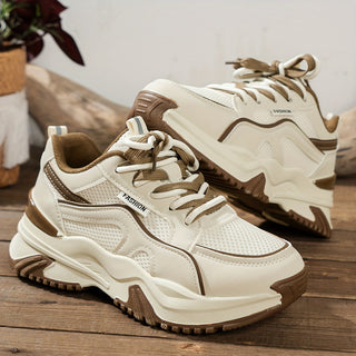 Danna | Modebevidste Dame Sneakers med Komfortabel Høj Sål