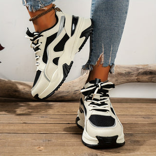 Danna | Modebevidste Dame Sneakers med Komfortabel Høj Sål