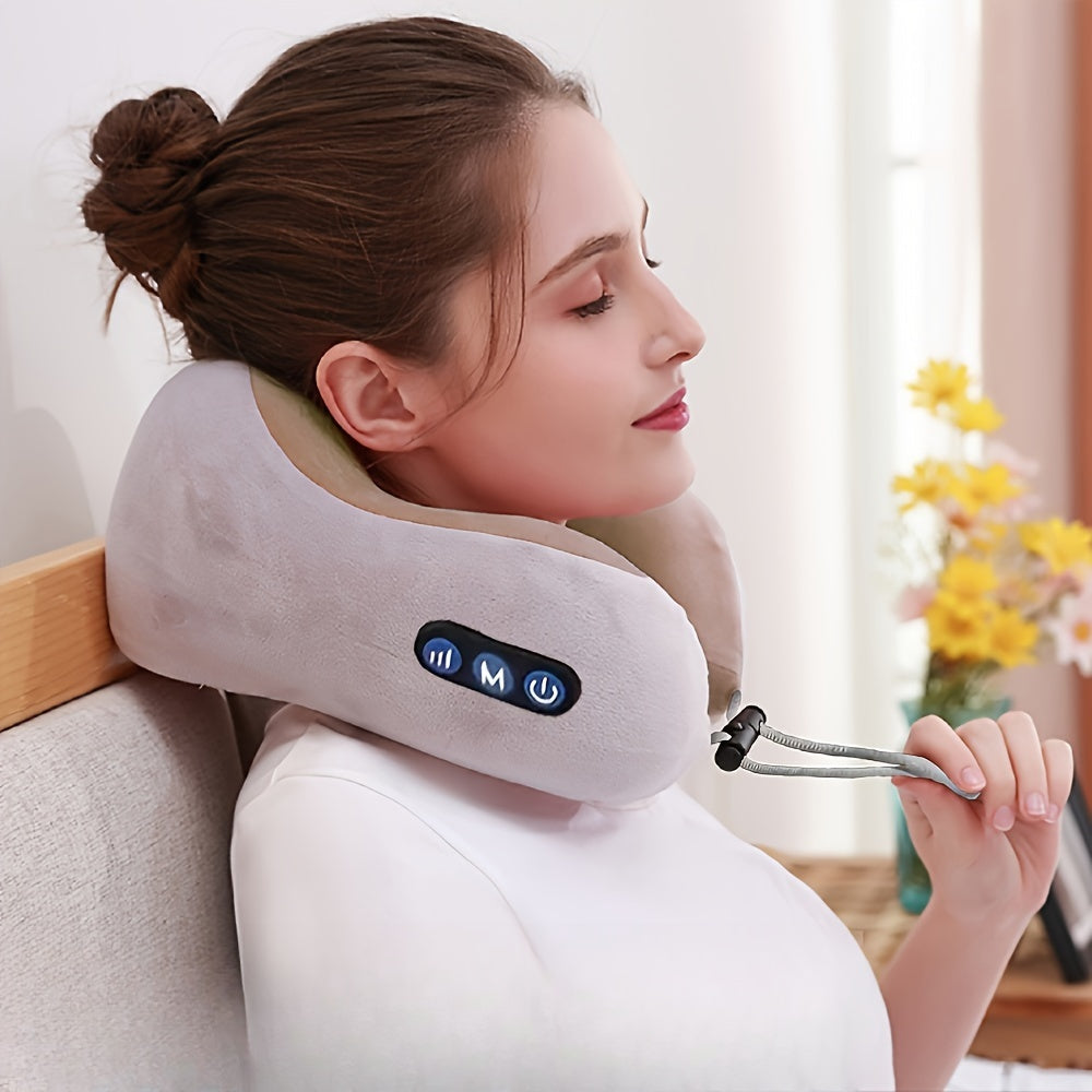 Snugfit -U -Neck kussen voor maximaal comfort-1