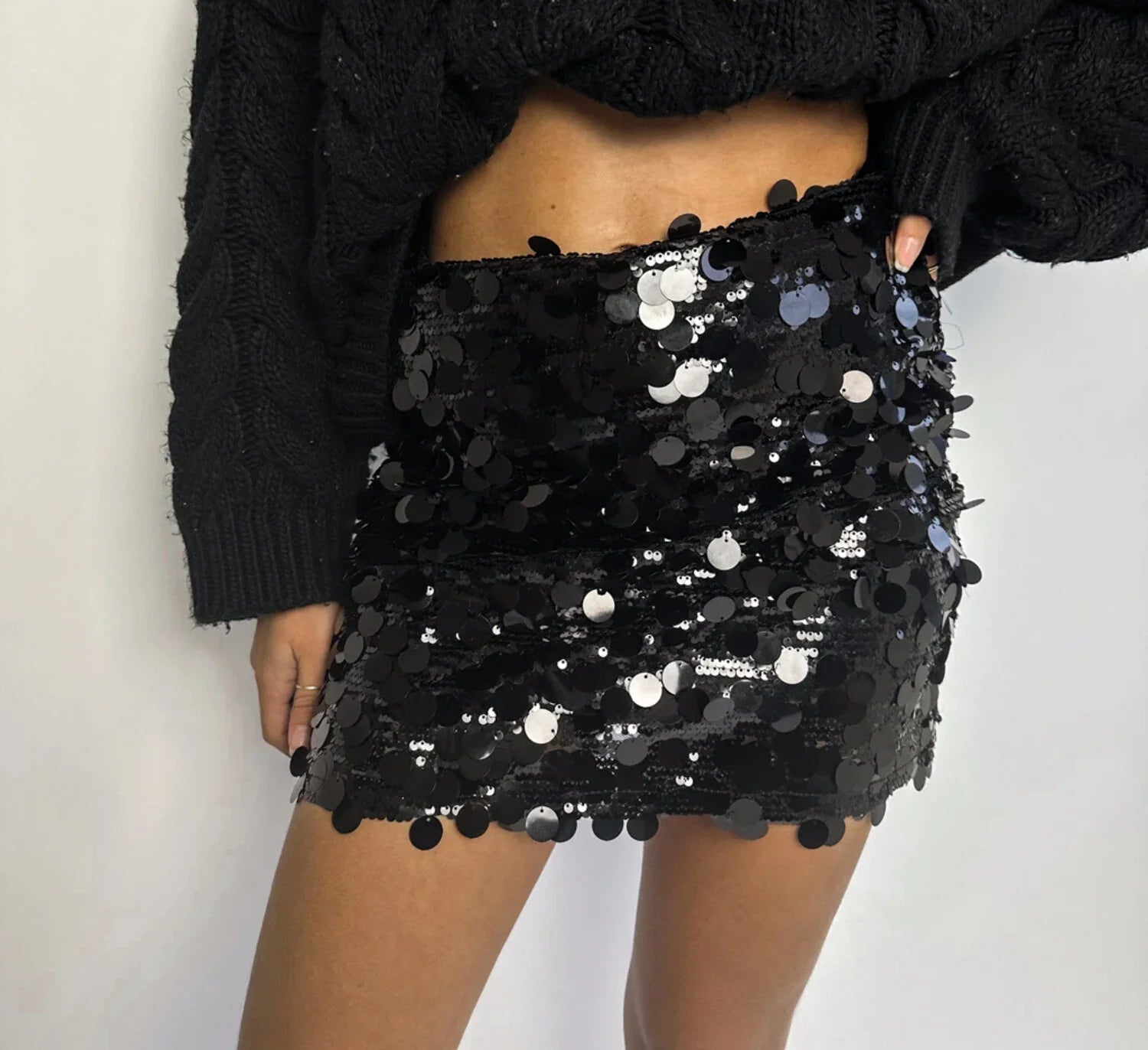 Paillet Mini Nederdel | Katie
