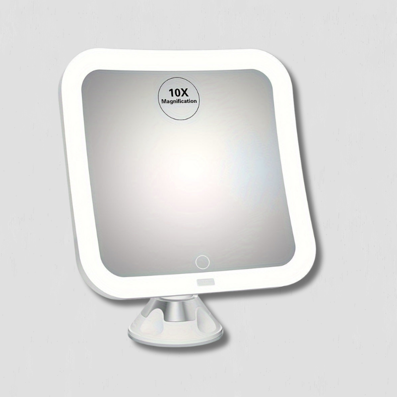 Glowsnap -make -Up spiegel met aanraakregeling en zuigbeker-2
