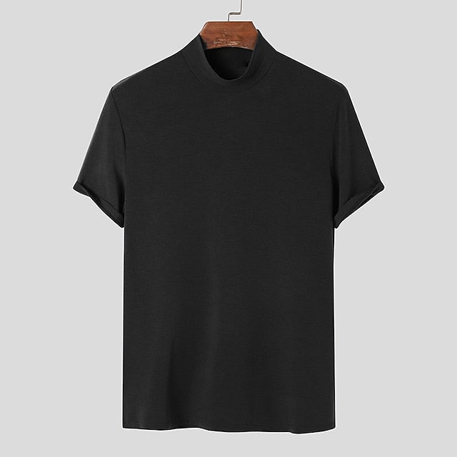 Dorian | Stilfuld Casual Rullekrave T-shirt