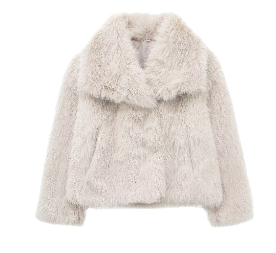 LISA | Blød Varm Fluffy Jakke