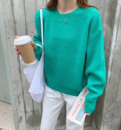 Mary | Varm Komfortabel Dame Sweater