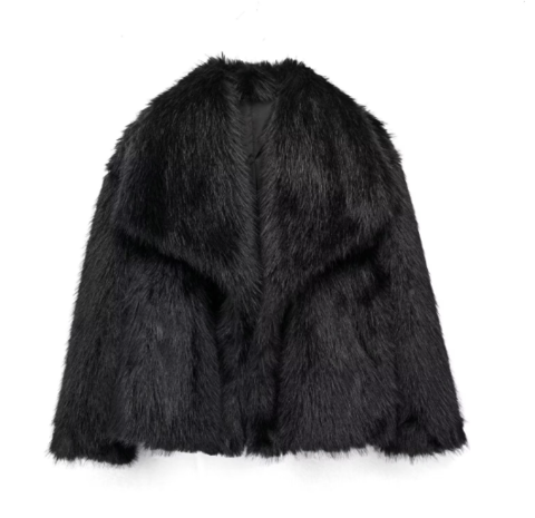LISA | Blød Varm Fluffy Jakke