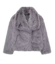 LISA | Blød Varm Fluffy Jakke