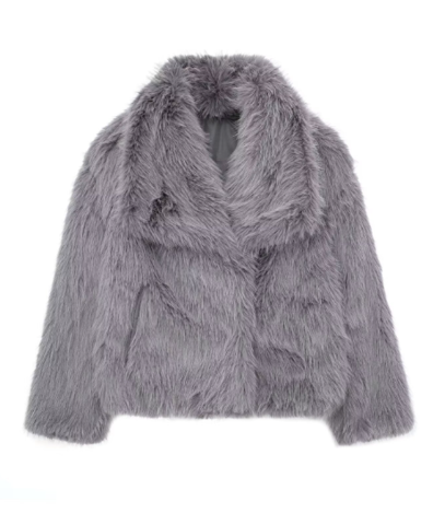 LISA | Blød Varm Fluffy Jakke
