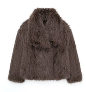 LISA | Blød Varm Fluffy Jakke