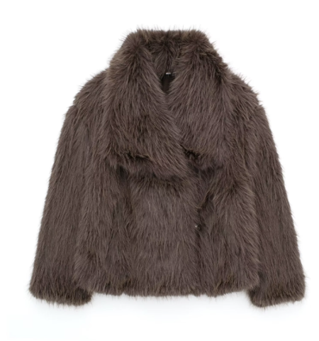 LISA | Blød Varm Fluffy Jakke