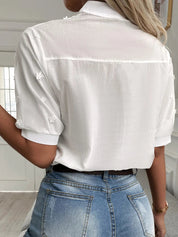 Dianthe | Bluse V-Hals Chic