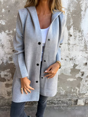 Elsa | Casual Vest med Hætte Damer